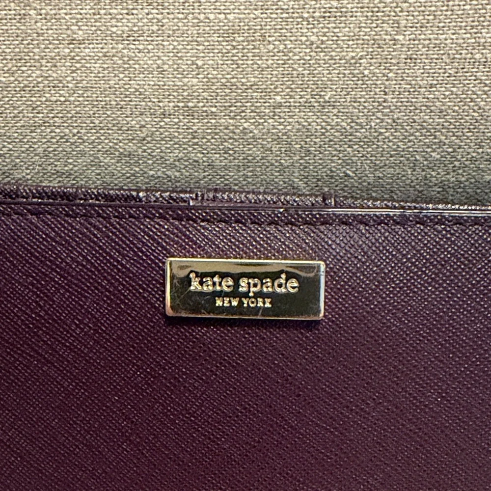 Kate Spade Aubergine (Eggplant) Women's Wallet